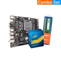 NCL Combo | Intel® Core™ i3-3220 Processor | 8GB DDR3 Ram | Intel® HD Graphics 2500 | ZEBRONICS H61M2 Micro-ATX Motherboard Combo Set